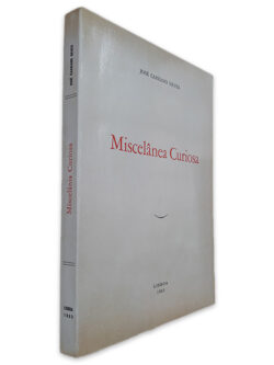 Miscelânea Curiosa - José Cassiano Neves