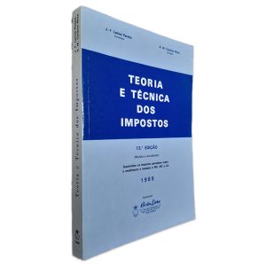 Teoria e Técnica dos Impostos - J. F. Lemos Pereira - A. M. Cardoso Mota