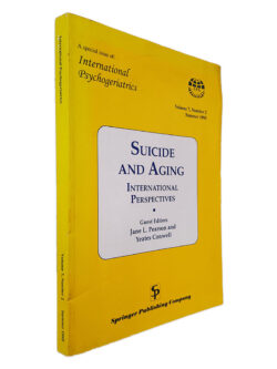 Suicide and Aging - Internacional Perspectives - Jane L. Pearson - Yeates Conwell