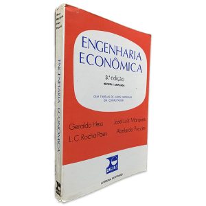 Engenharia Econômica - Geraldo Hess - José Luiz Marques