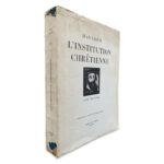 L_Institution Chrétienne (Livre Troisème) - Jean Calvin