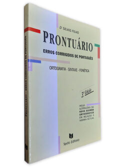 Prontuário Erros Corrigidos de Português - D_Silvas Filho