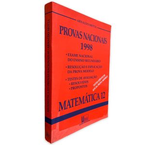 Provas Nacionais 1998 Matemática 12 - Arnaldo Motta