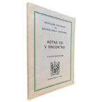 Actas do V Encontro - Associação Portuguesa de Estudos Anglo-Americanos