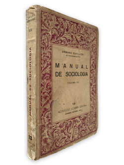 Manual de Sociologia (Volume III) - Armand Cuvillier