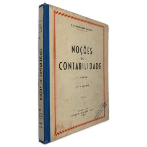 Noções de Contabilidade (1º Volume) - F. V. Gonçalves da Silva