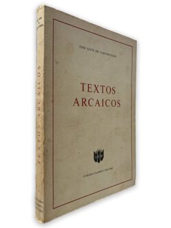 Textos Arcaicos - José Leite de Vasconcelos