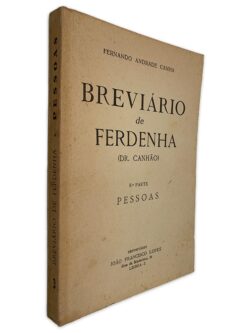 Breviário de Ferdenha (3ª Parte Pessoas) - Fernando Andrade Canha
