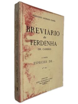 Breviário de Ferdenha (5ª Espécies de... 2º Volume) - Fernando Andrade Canha