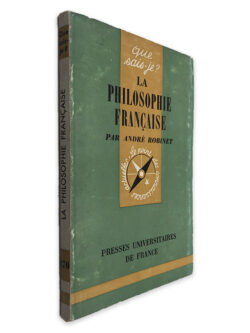 La Philosophie Française - André Robinet