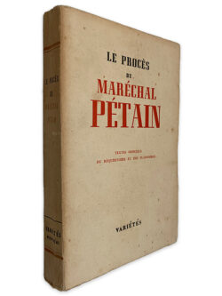 Le Procès du Maréchal Pétain -