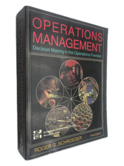 Operations Management - Roger G. Schroeder