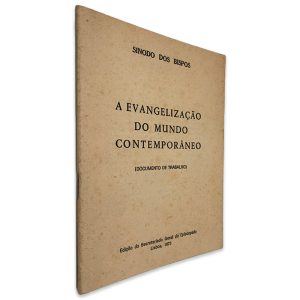 A Evangelização do Mundo Contemporâneo - Sínodo Dos Bispos