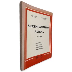 Arrendamento Rural 1983 - Proença Fouto - J. Marques Borges