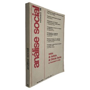Análise Social (Terceira Série, N° 70, Volume XVIII) - Revista do Instituto de Ciências Sociais da Universidade de Lisboa