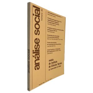 Análise Social (Terceira Série, N° 83, Volume XX) - Revista do Gabinete de Investigações Sociais