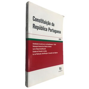 Constituição da República Portuguesa (2004) - Almedina