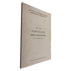 Português (Introdução ao Estudo do Texto Literário - 1º ano) - Comissão Coordenadora dos Textos de Apoio