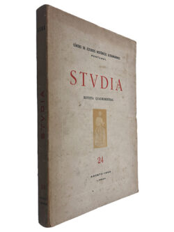 Stvdia (Revista Quadrimestral Agosto 1968) - Centro de Estudos Históricos Ultramarinos