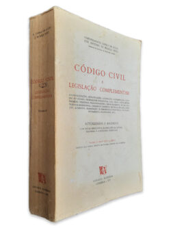 Código Civil e Legislação Complementar (Volume II Art. 1251,° a 2334.°) - Rabindranath Capelo de Sousa - José António de França Pitão