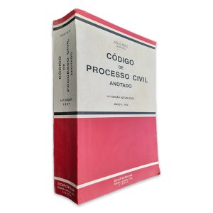 Código de Processo Civil (Anotado - Março 1997) - Abílio Neto