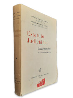 Estatuto Judiciário - António Ferreira Pedrosa - António Rodrigues Lufinha
