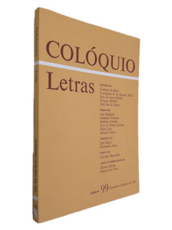 Colóquio Letras (N.º 99)