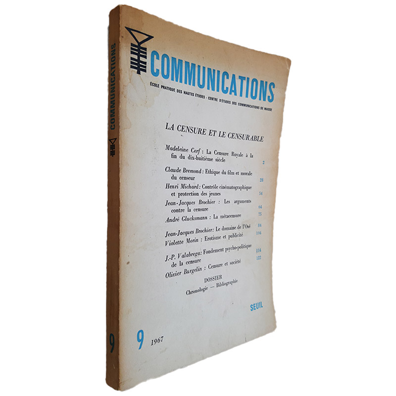 Communications (École Pratique des Hautes Études) Communications (École Pratique des Hautes Études)