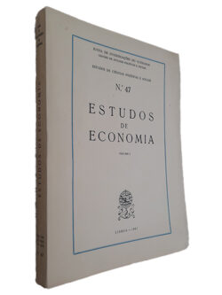 Estudos de Economia (Volume I) - Junta de Investigações do Ultramar