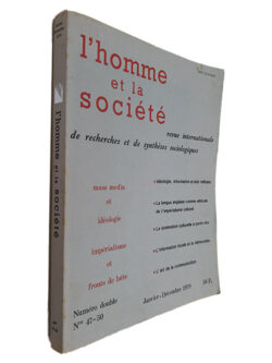 L_Homme et la Société (Nº 47-50)