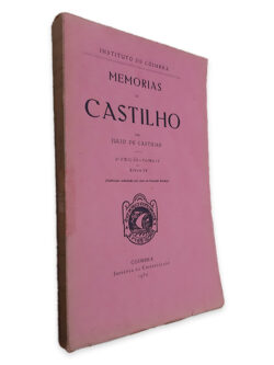 Memórias de Castilho (Tomo IV - Livro IV) - Julio de Castilho