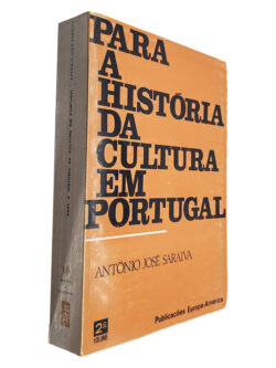 Para a História da Cultura em Portugal - António José Saraiva