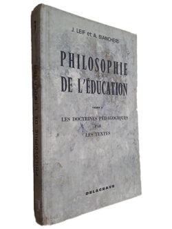 Philosophie de L_Éducation (Tome 3) - J. Leif