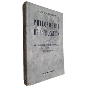 Philosophie de L_Éducation (Tome 3) - J. Leif