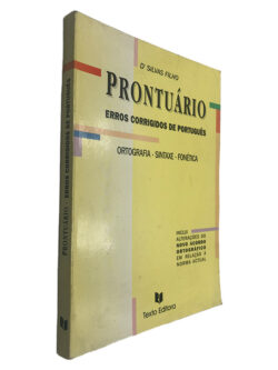 Prontuário (Erros Corrigidos de Português) - D_ Silvas Filho