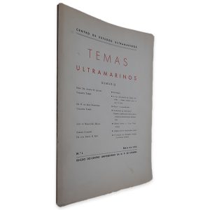 Temas Ultramarinos (N.º 2, outubro de 1956)