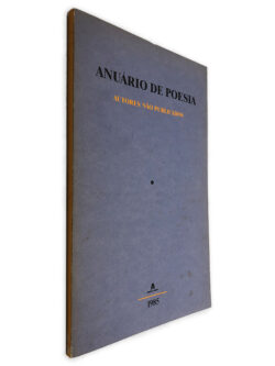 Anuãrio de Poesia - Autores Não Publicados