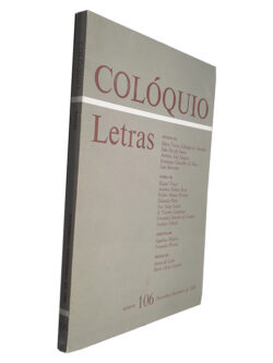 Colóquio Letras (N.º 106)