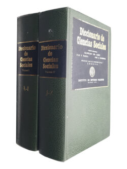 Dicionário de Ciencias Sociales (2 Volumes)