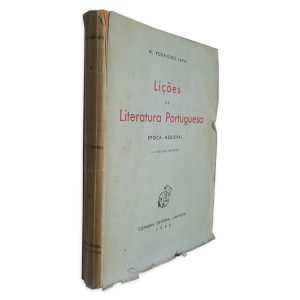 Lições de Literatura Portuguesa (Época Medieval) - M. Rodrigues Lapa