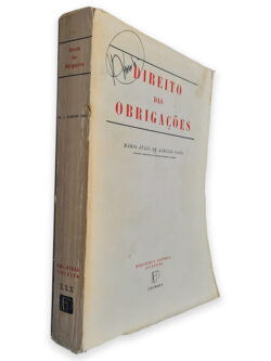 Direito das Obrigações - Mário Júlio de Almeida Costa
