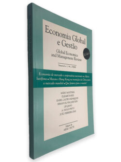 Economia Global e Gestão ( Global Economics and Management Review - 1º Semestre - 96)