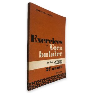 Exercices et Voca Bulaire - Jean-Yves Rivère