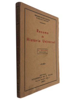 Resumo de História Universal - Fernando Falcão Machado - Nicolau Firmino