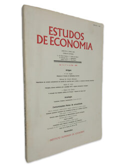 Estudos de Economia (Vol. IV N.º 4) - A. Simões Lopes
