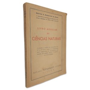 Livro Auxiliar de Ciências Naturais - A. Gonçalves da Cunha