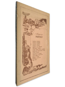 Menu Poético - António Cabral - António Gedeão - António Osório - Cesário Verde