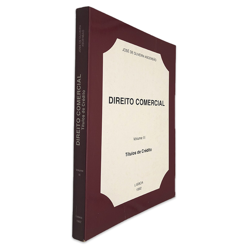Direito Comercial (Volume III) - José de Oliveira Ascensão Direito Comercial (Volume III) - José de Oliveira Ascensão - Image 1