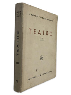 Teatro III - Camilo Castelo Branco