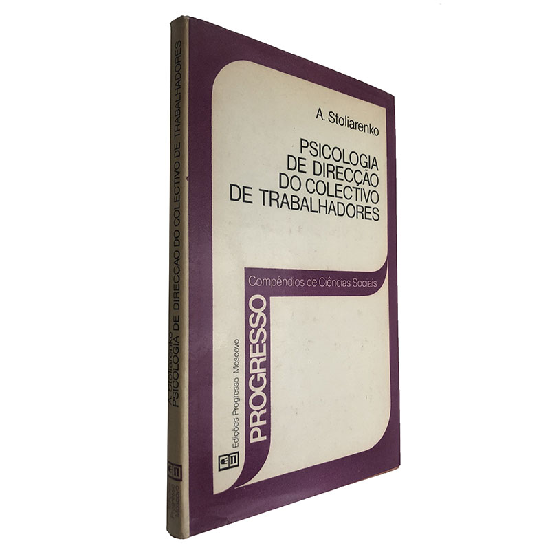 Psicologia de direcção do colectivo de trabalhadores A Stoliarenko Psicologia de direcção do colectivo de trabalhadores - A. Stoliarenko - Image 1